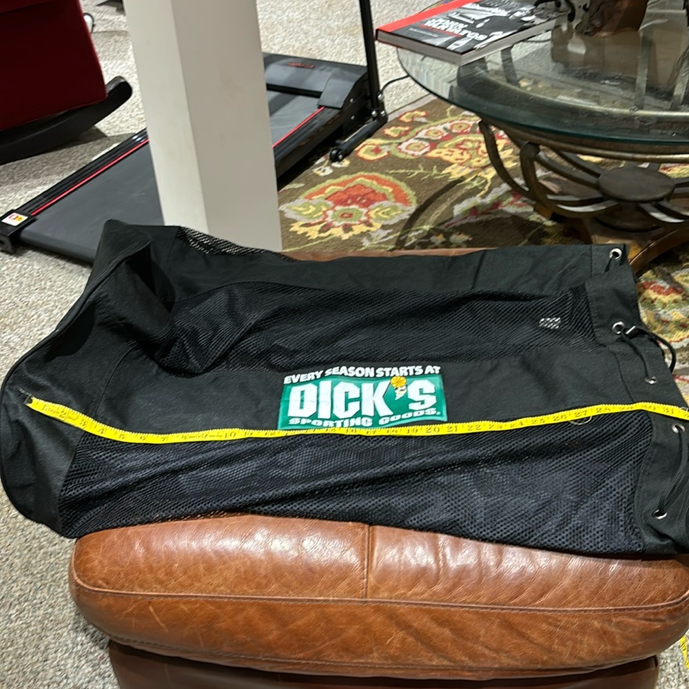 Dicks Sporting Goods  Mesh Equipment Laundry Bag Lacrosse Baseball Football